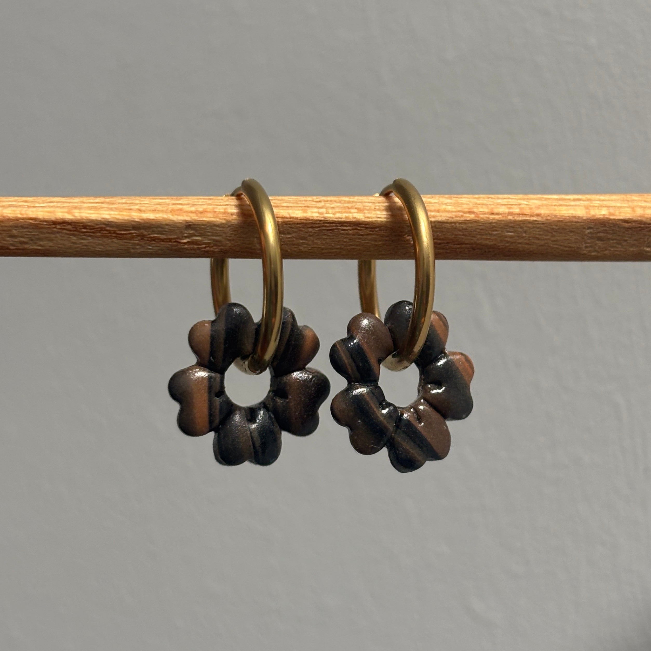 IVY CHARM - MIX BROWN & ORANGE