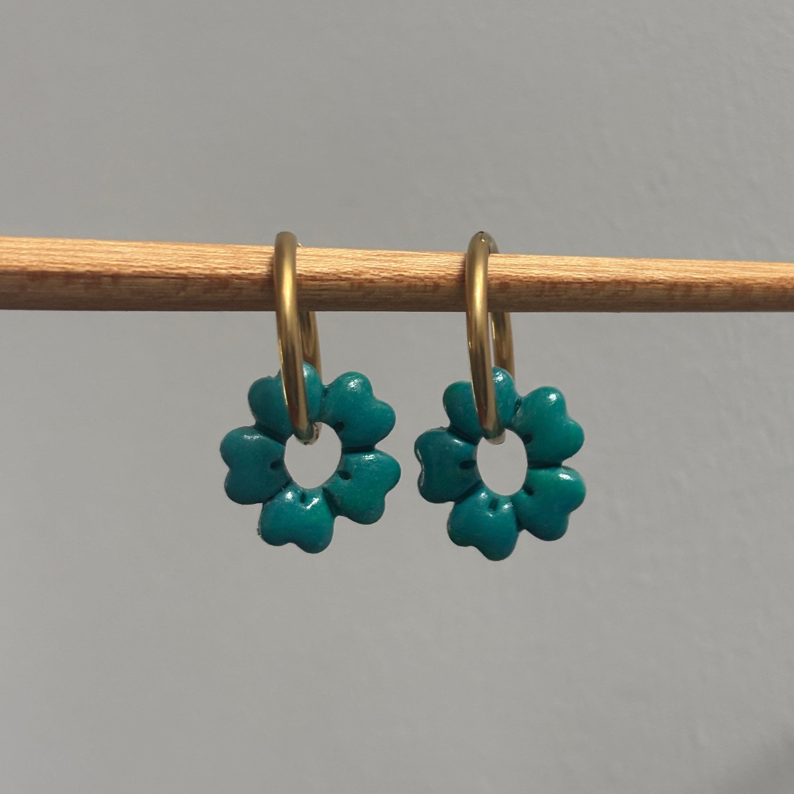 IVY CHARM - DARK BLUE GREEN