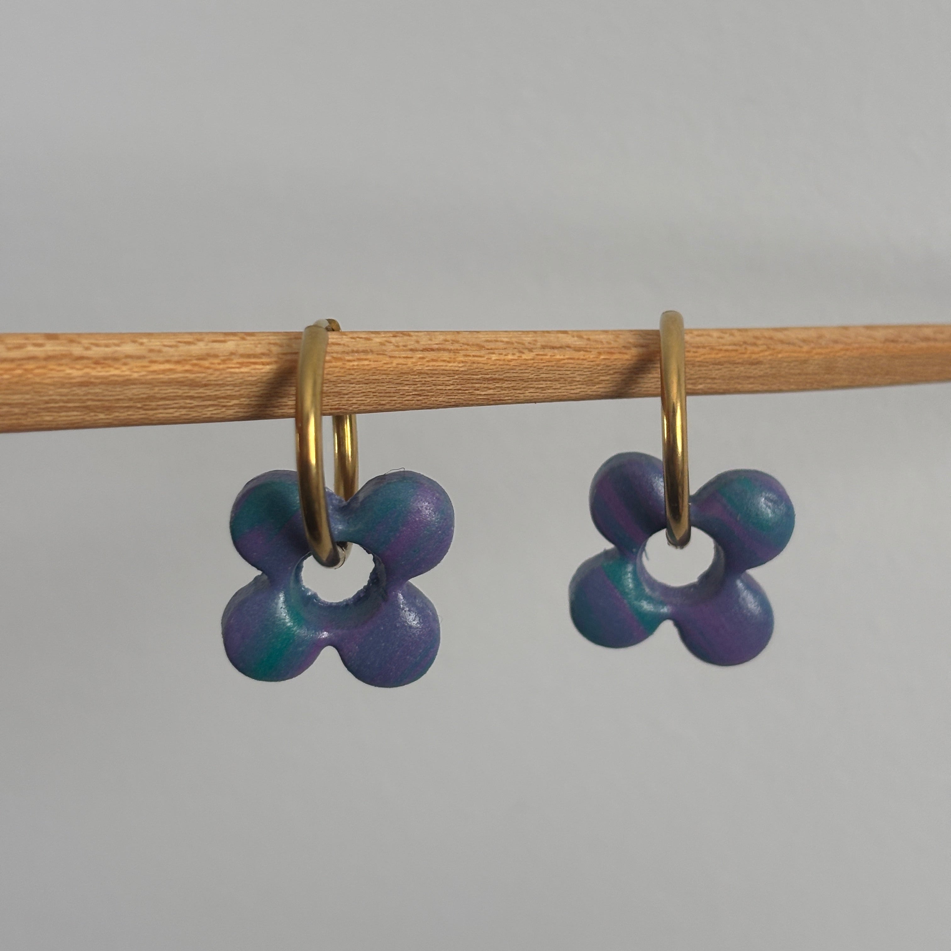 ISLA CHARM - PURPLE & GREEN