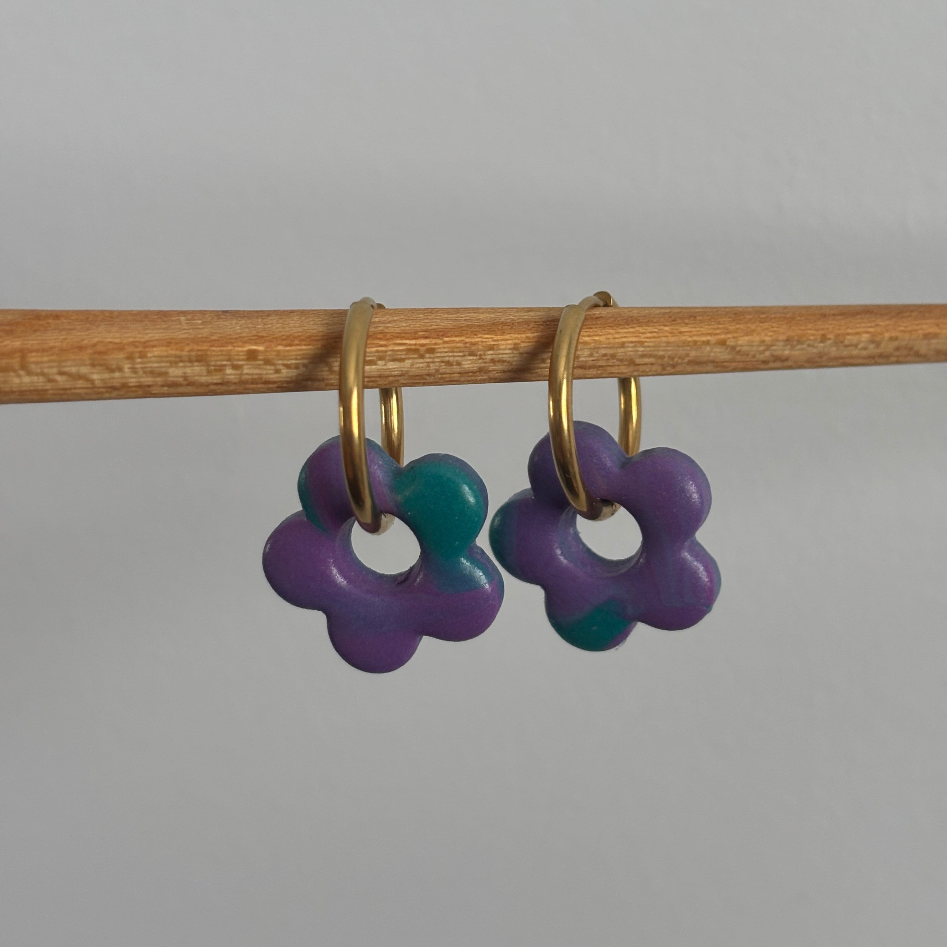 LULA CHARM - PURPLE & GREEN