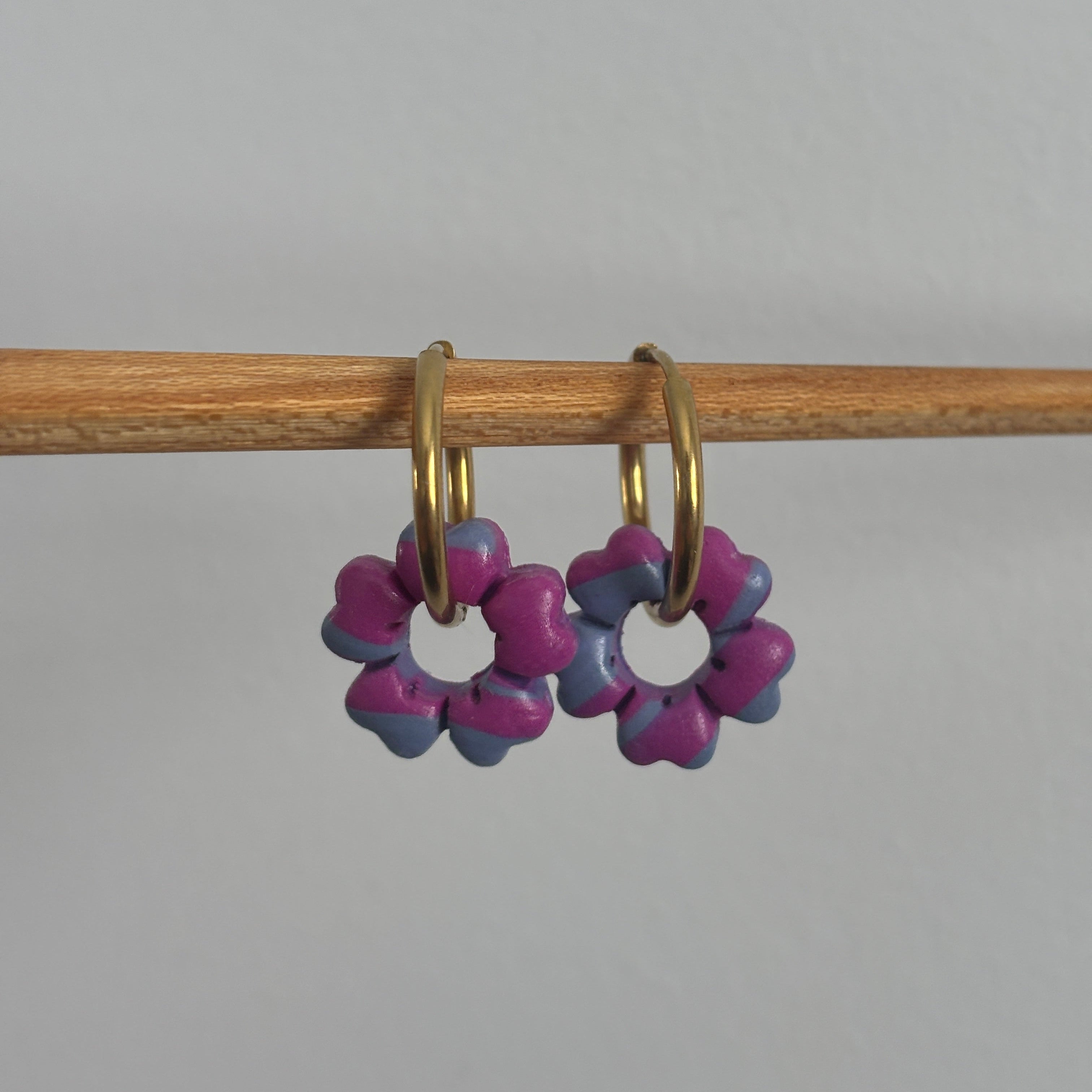 IVY CHARM - PURPLE & PINK