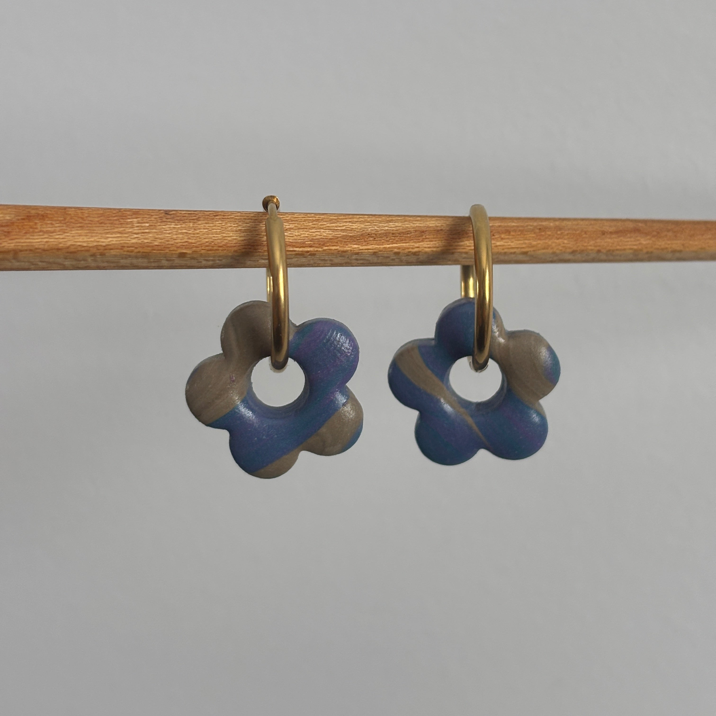 LULA CHARM - PURPLE & BROWN